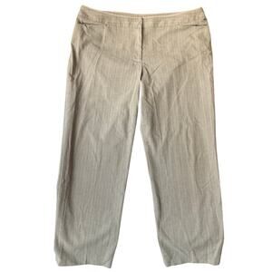Lane Bryant Women Formal Straight Leg Pants size 18, Taupe Gray